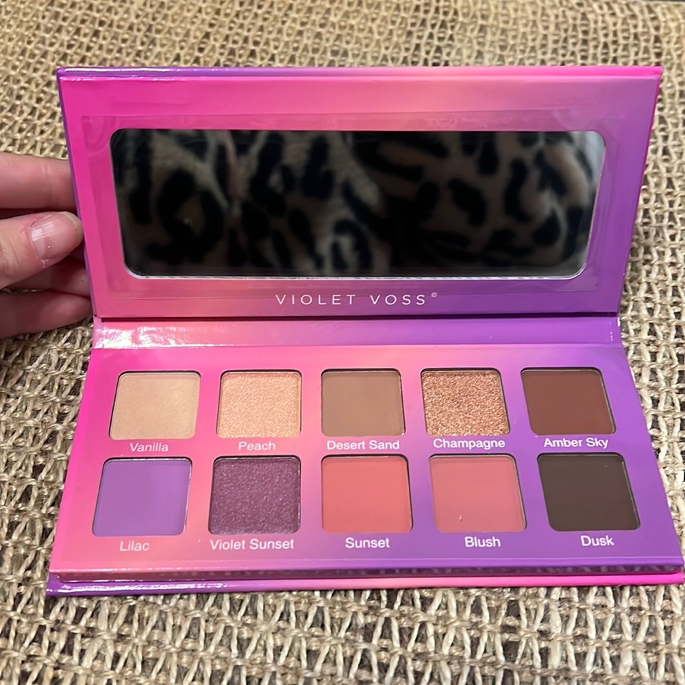 Violet Voss VIOLET SUNSET 10 Eyeshadow Pressed Pigment Palette